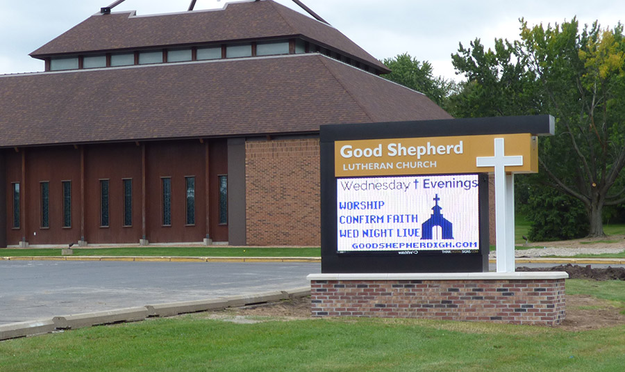 Monument Digital Signs For Churches