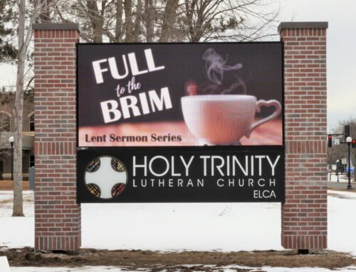 Holy Trinity Lutheran Church – LED Sign